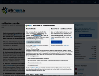 sellerforum.de screenshot