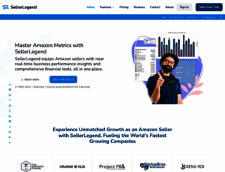 sellerlegend.com screenshot