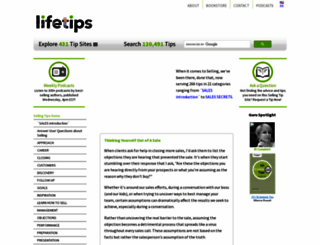 selling.lifetips.com screenshot