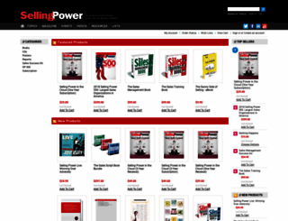 sellingpower.mybigcommerce.com screenshot