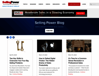 sellingpower.typepad.com screenshot