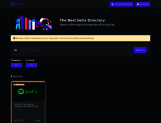 sellix.market screenshot
