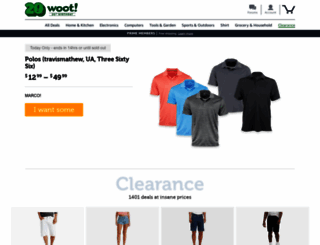 sellout.woot.com screenshot