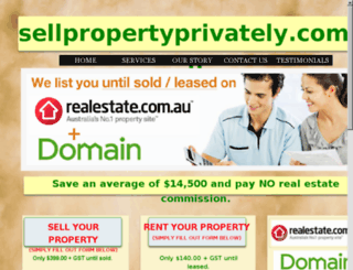 sellpropertyprivately.com.au screenshot