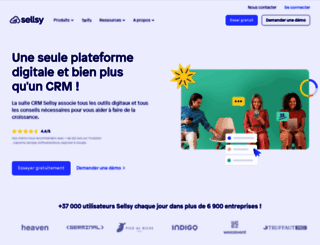 sellsy.fr screenshot