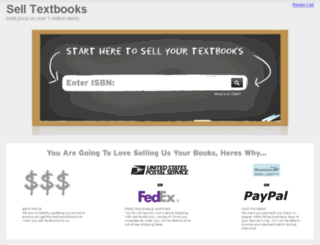 selltextbooks.net screenshot