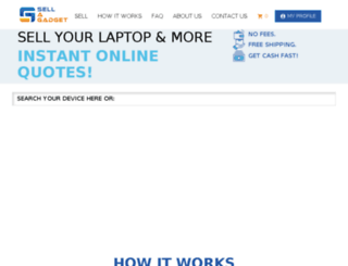 sellusalaptop.com screenshot