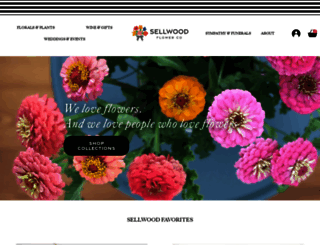 sellwoodflowerco.com screenshot