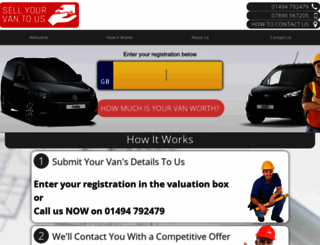 sellyourvantous.co.uk screenshot
