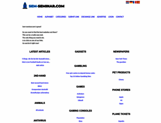 sem-seminar.com screenshot