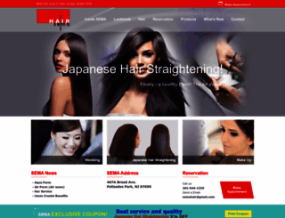 semahair.com screenshot