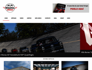 semanalclasico.com screenshot