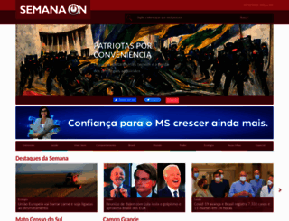 semanaon.com.br screenshot