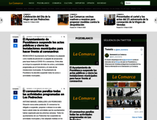 semanariolacomarca.com screenshot
