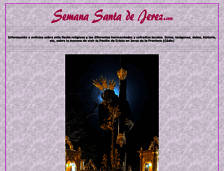 semanasantadejerez.com screenshot