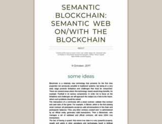 semanticblocks.wordpress.com screenshot