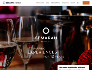 semarahhotels.com screenshot