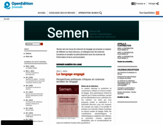 semen.revues.org screenshot