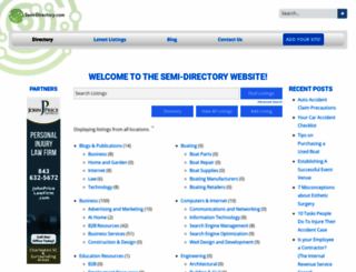 semi-directory.com screenshot
