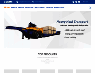 semilowbedtrailer.com screenshot