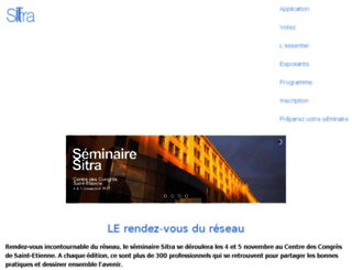 seminaire.sitra-tourisme.com screenshot