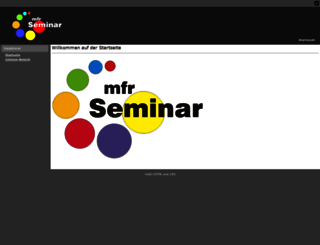 seminar-mfr.de screenshot