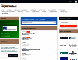 seminar-portal.ch screenshot