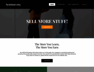 seminar.org screenshot