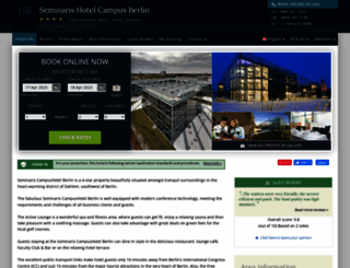 seminaris-campus.hotel-rez.com screenshot