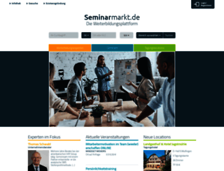 seminarmarkt.de screenshot