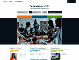 seminarmarkt.de screenshot