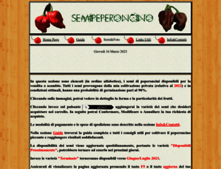 semipeperoncino.com screenshot