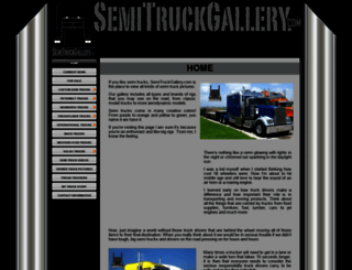 semitruckgallery.com screenshot