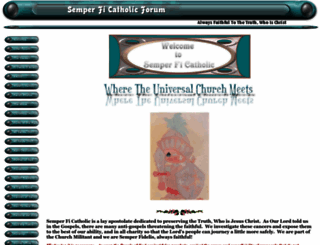 semperficatholic.com screenshot
