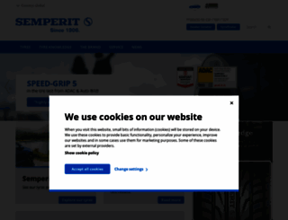 semperit-tyres.com screenshot