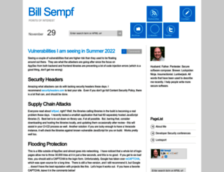 sempf.net screenshot