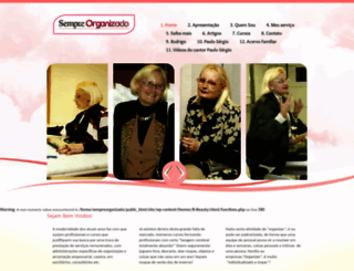 sempreorganizado.com.br screenshot
