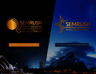 semrushawards.com screenshot