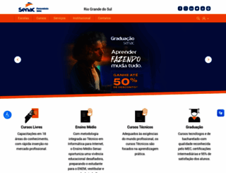 senacrs.com.br screenshot