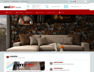 senaform.com.tr screenshot