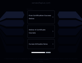 senasofiaplus.com screenshot