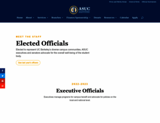 senate.asuc.org screenshot