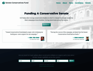senateconservatives.com screenshot