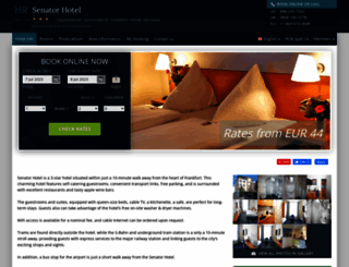 senator-hotel-frankfurt.h-rez.com screenshot