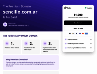 sencillo.com.ar screenshot