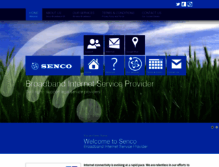 senco.co.za screenshot