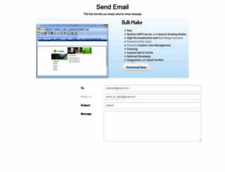 send-email.org screenshot