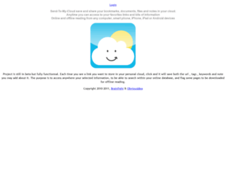 send-to-my-cloud.com screenshot