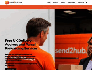 send2hub.com screenshot