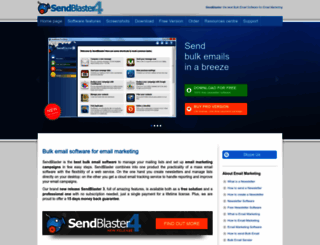 sendblaster.co.uk screenshot